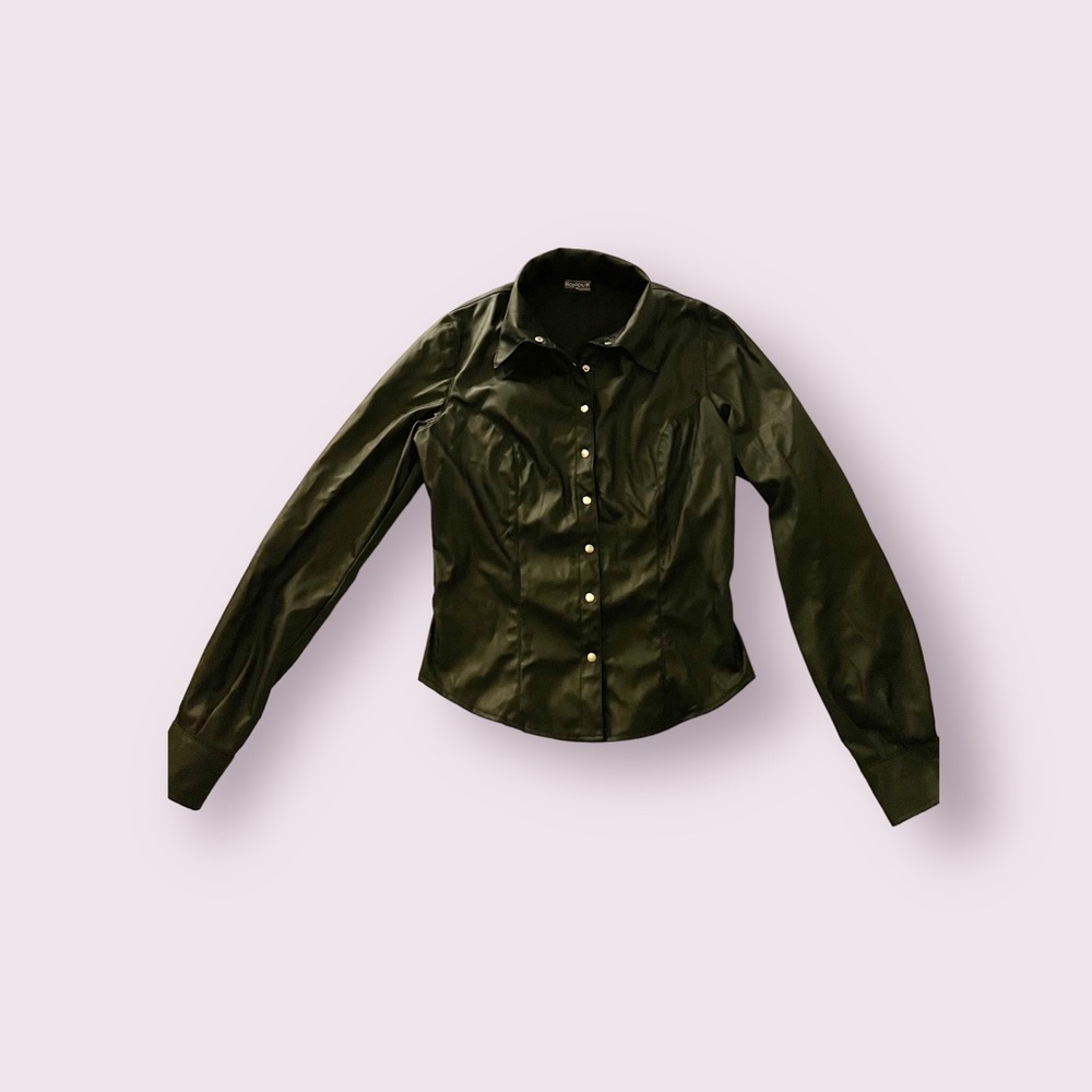 “Jalapeño Business” Leatherette Business Shirt